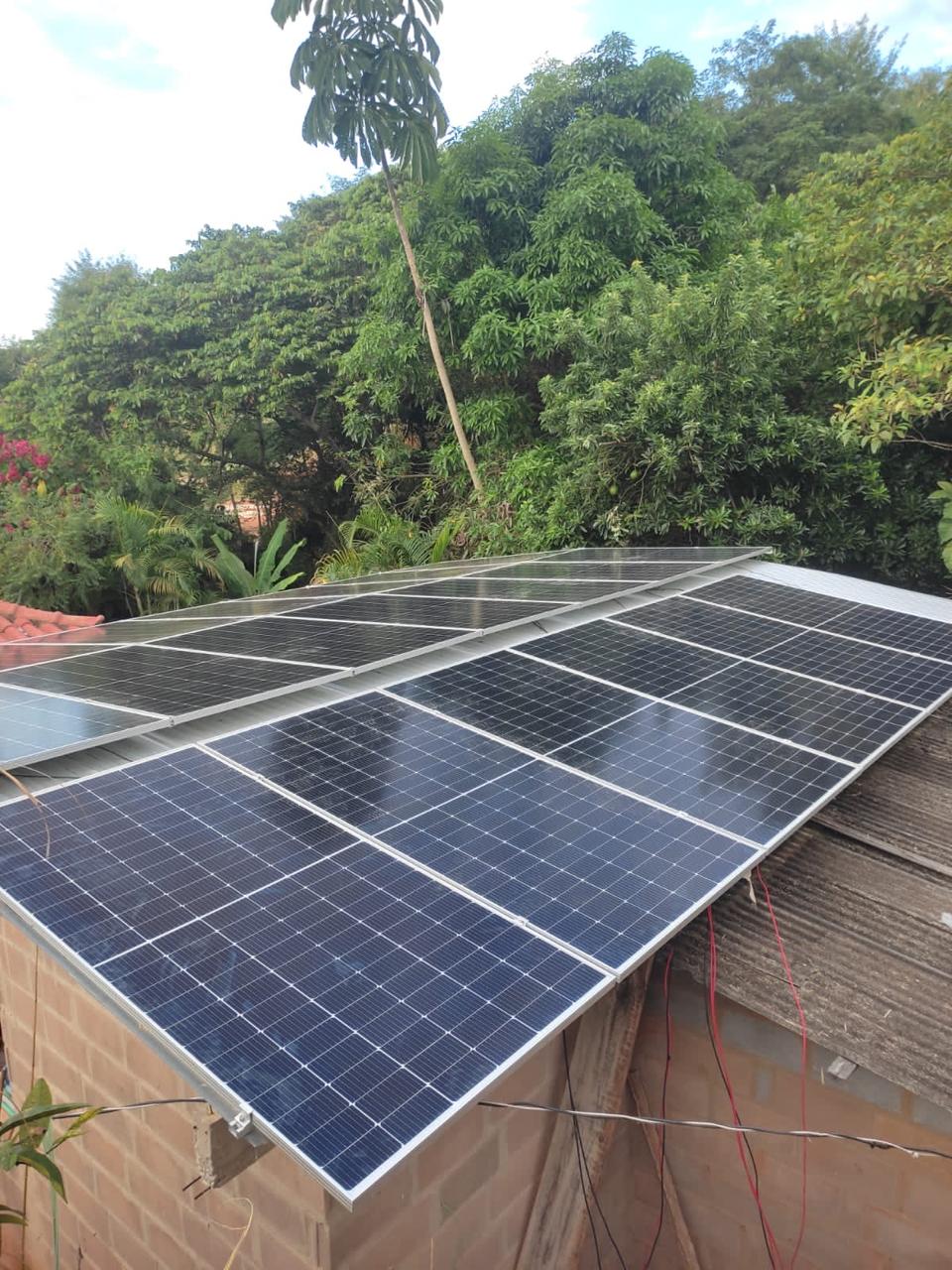 imagem de um dos projetos de energia solar desenvolvidos pela G4